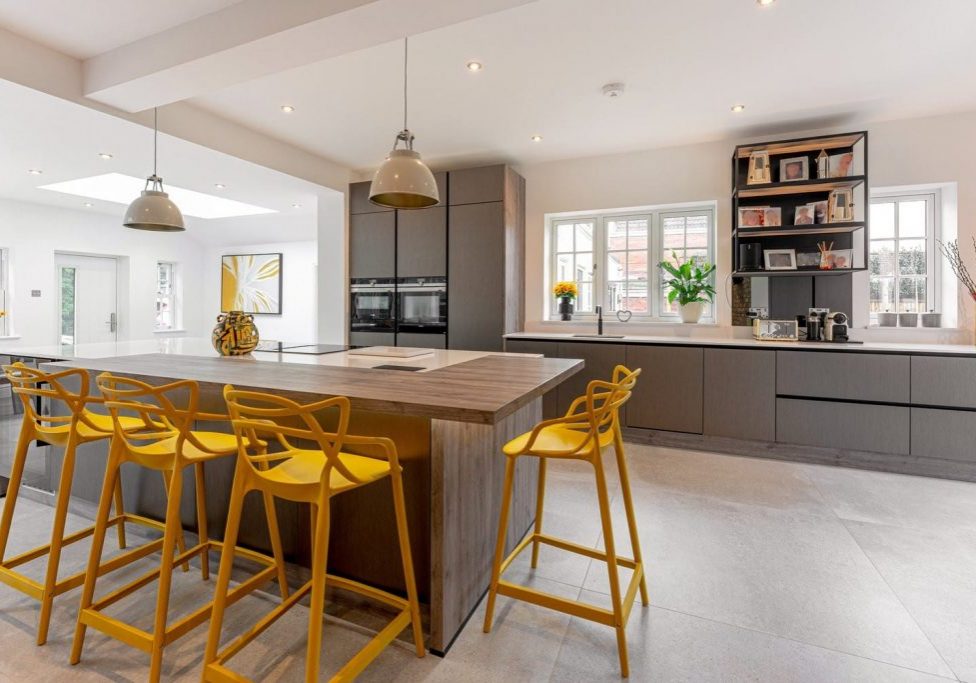 Open Plan Kitchen Renovation builders in Staffordshire