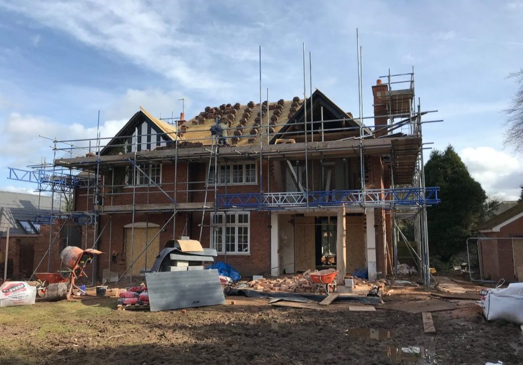house extension building services in Herefordshire